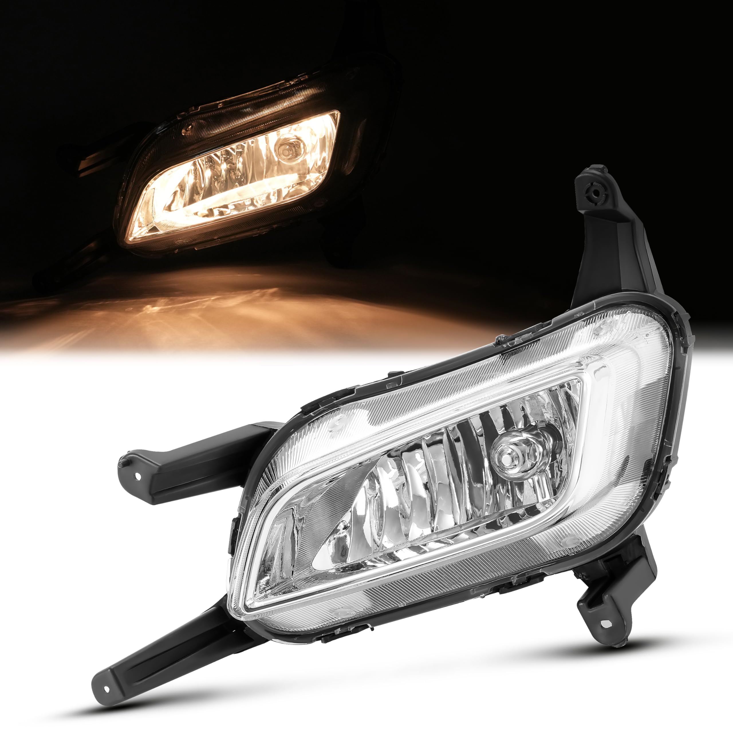 Left fog lamp assembly new CAPA certified aftermarket KIA Optima 2014-2015
