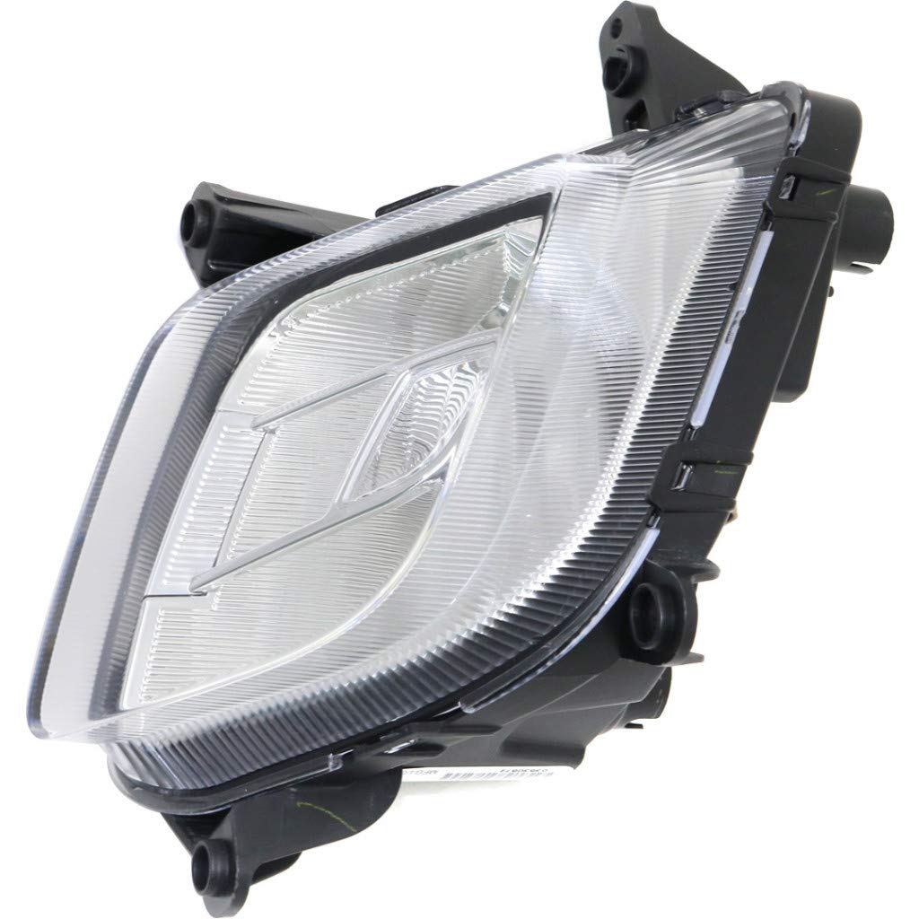 Left fog lamp assembly new CAPA certified aftermarket KIA Sportage 2014-2016