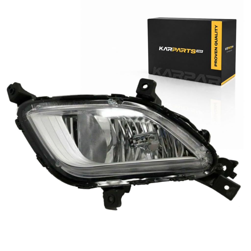Left fog lamp assembly new aftermarket replacement KIA Forte 2017-2018