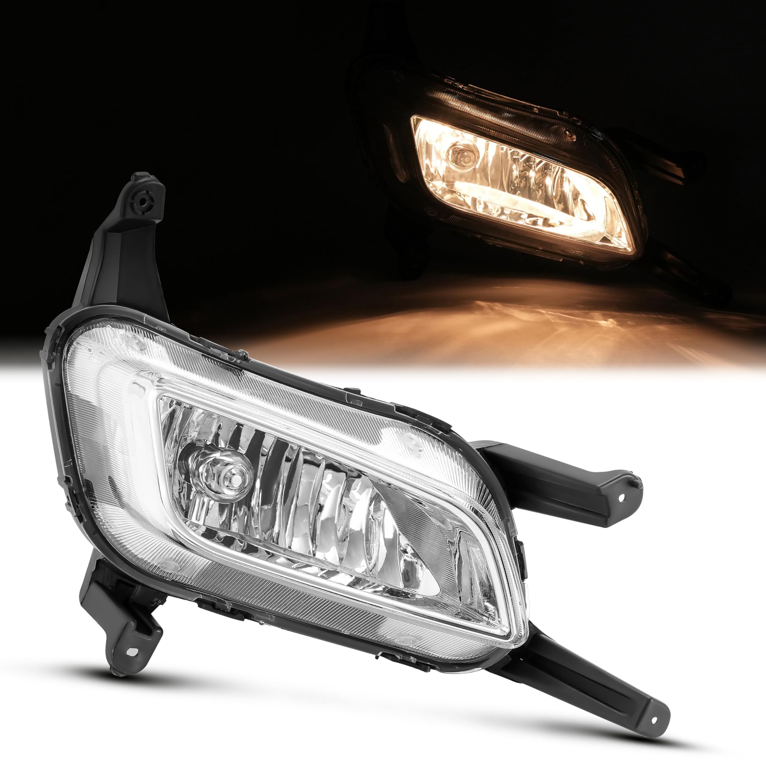 Right fog lamp assembly new aftermarket replacement KIA Optima 2014-2015