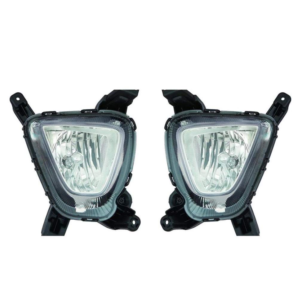 Right fog lamp assembly new CAPA certified aftermarket KIA Sorento 2016-2018