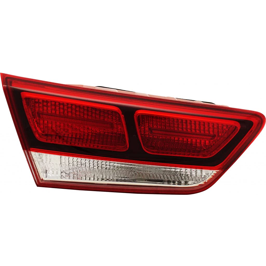 Left taillamp assembly inner new CAPA certified aftermarket KIA Optima 2016-2020