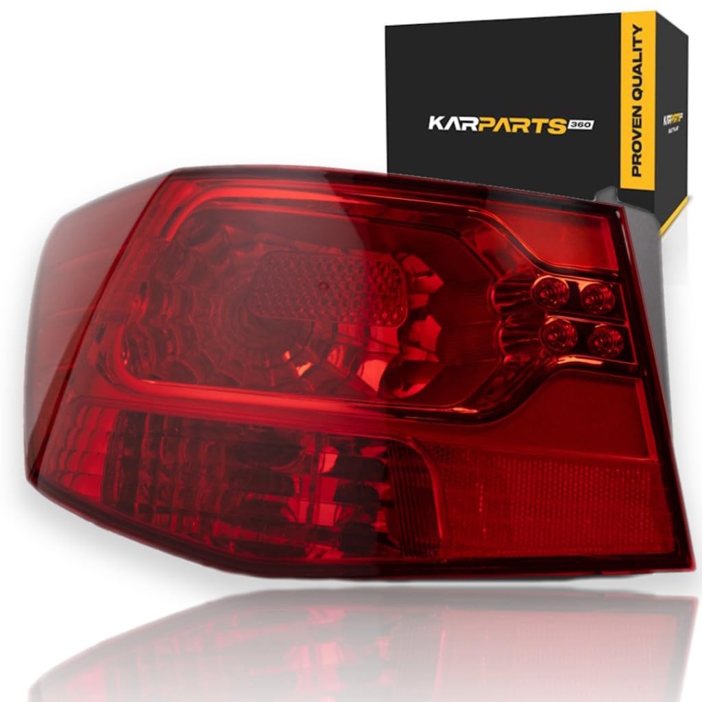 Left taillamp assembly outer new aftermarket replacement KIA Forte 2010-2013