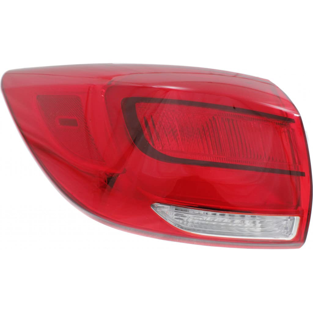 Left taillamp assembly outer new CAPA certified aftermarket KIA Sportage 2014-2016