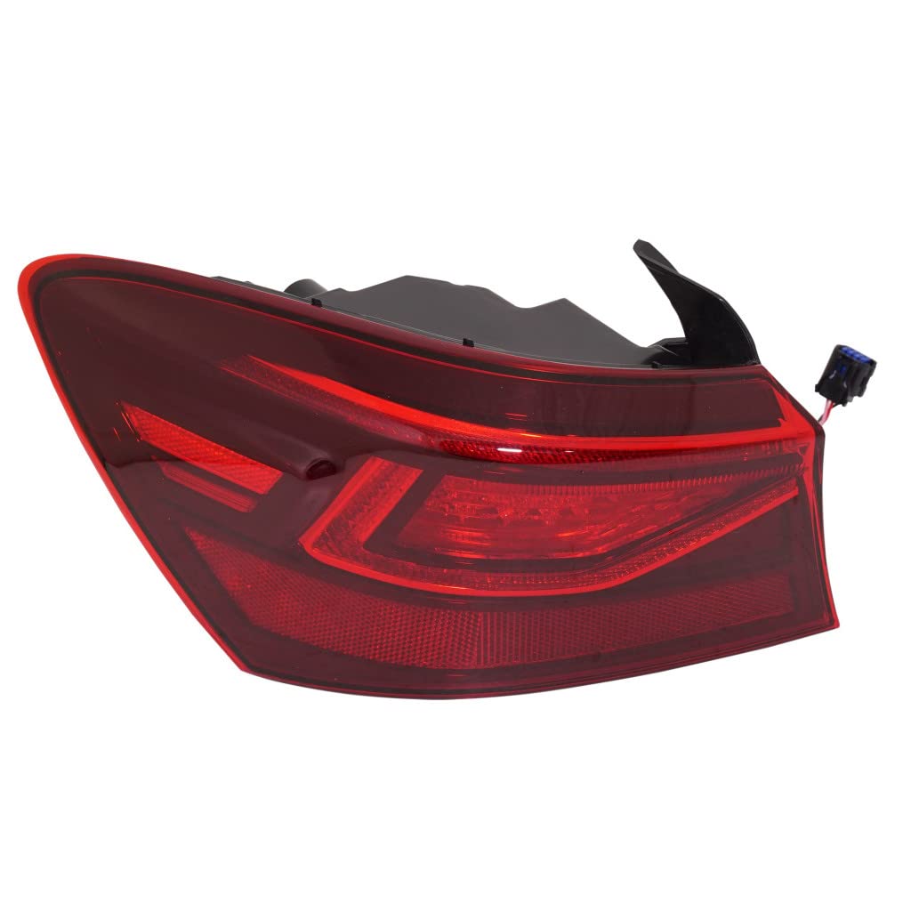 Left taillamp assembly outer new aftermarket replacement KIA Forte 2019-2021