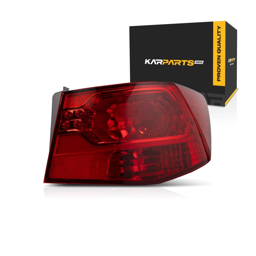 Right taillamp assembly outer new aftermarket replacement KIA Forte 2010-2013