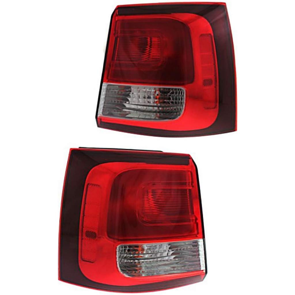 Right taillamp assembly outer new CAPA certified aftermarket KIA Sorento 2014-2015