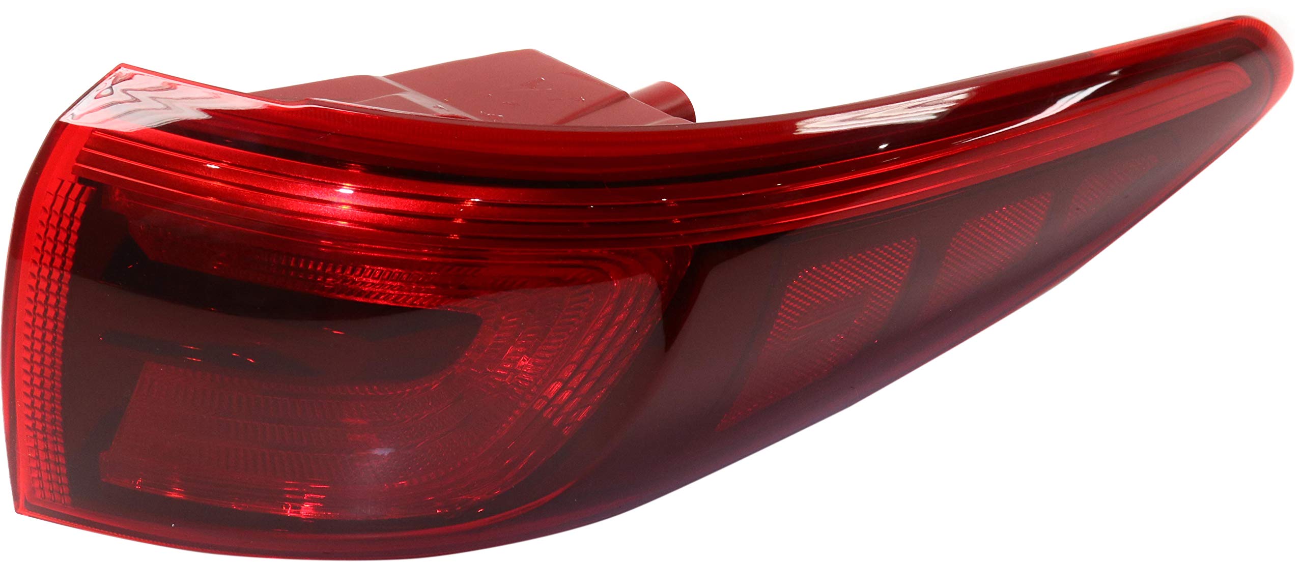 Right taillamp assembly outer new CAPA certified aftermarket KIA Sportage 2017-2019