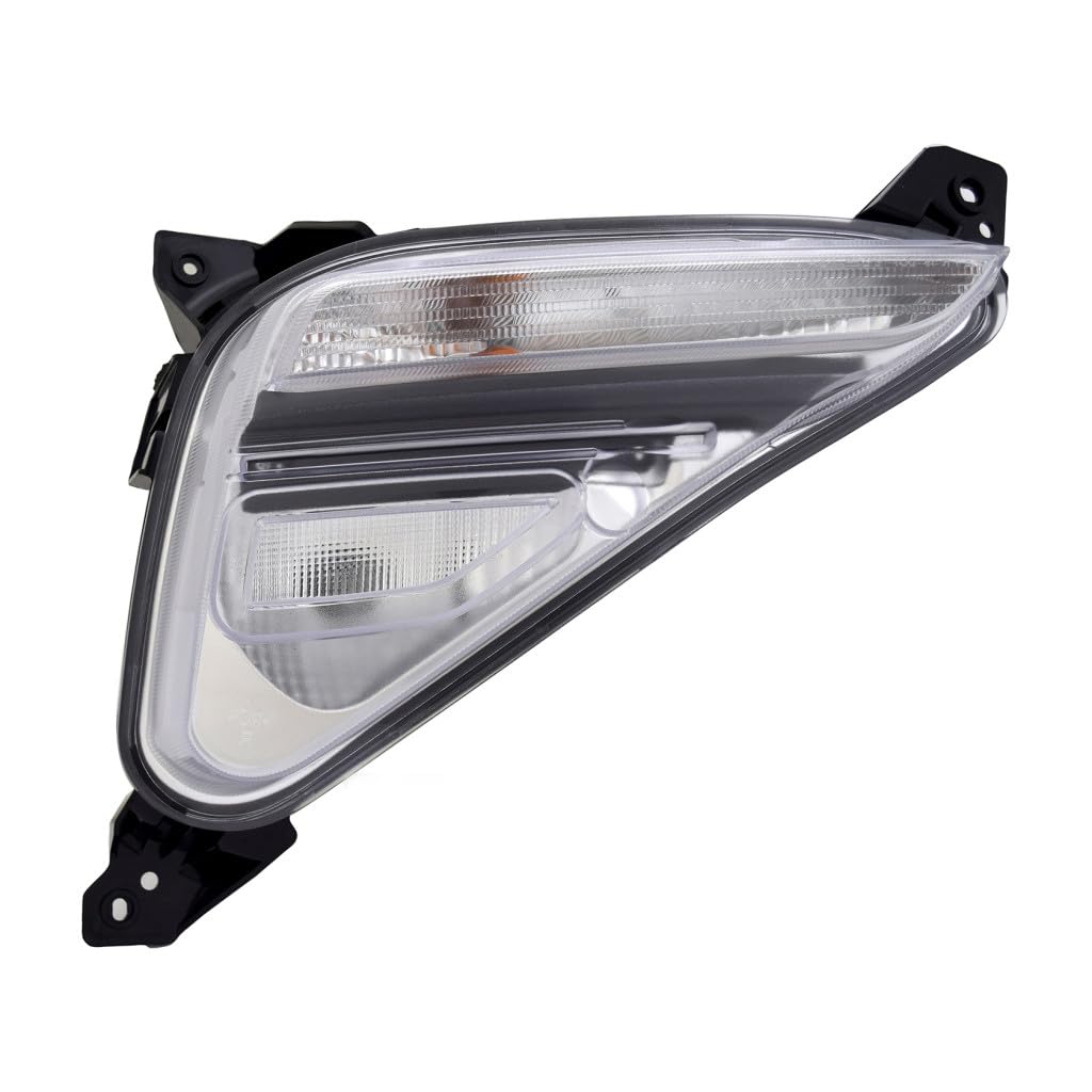 Left rear fog lamp assembly new CAPA certified aftermarket KIA Forte 2019-2021