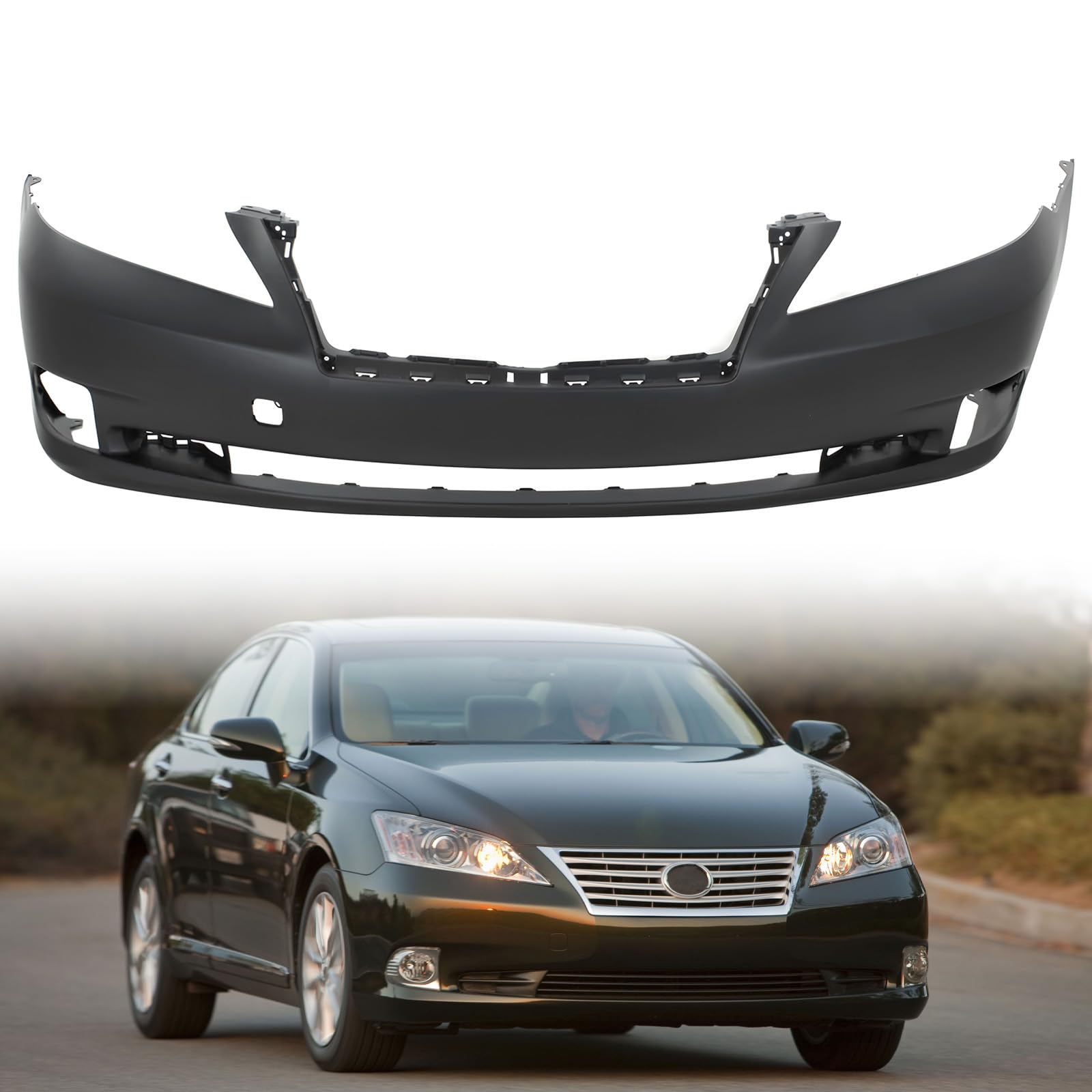 Front bumper cover new CAPA certified aftermarket Lexus ES350 2010-2012