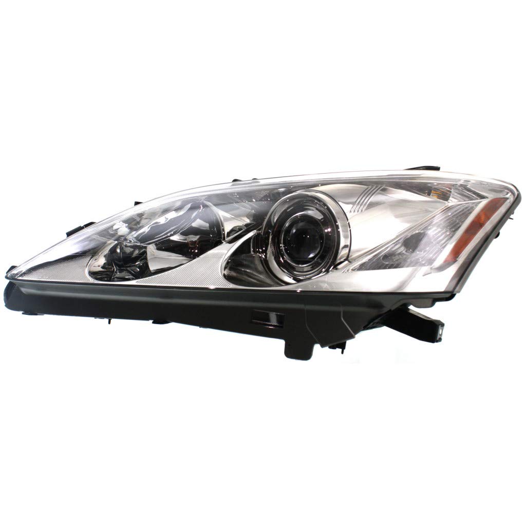 Left headlamp assembly composite new CAPA certified aftermarket Lexus ES350 2007-2009