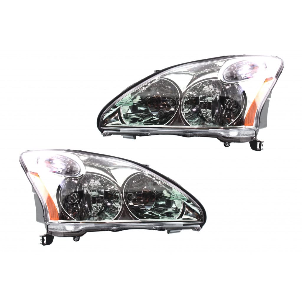 Right headlamp assembly composite new CAPA certified aftermarket Lexus RX330 2004-2006