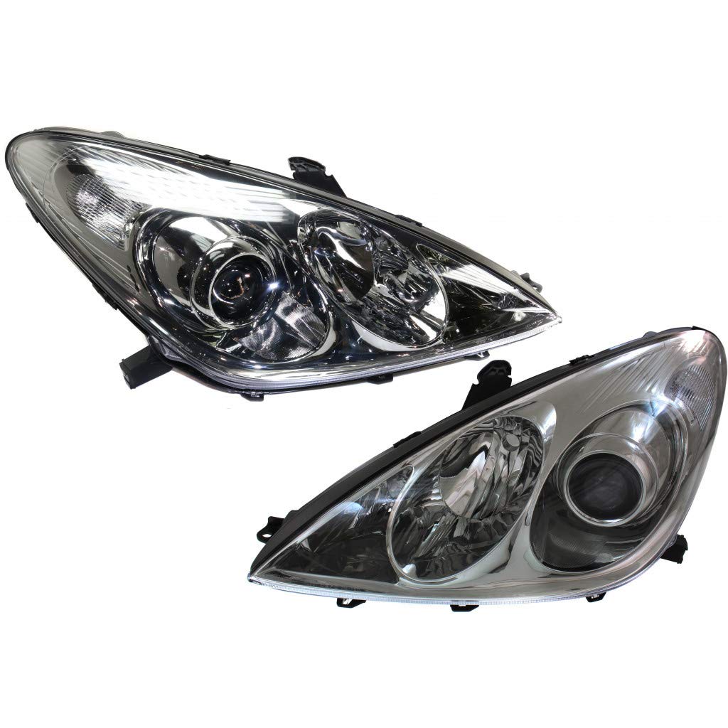 Right headlamp assembly composite new aftermarket replacement Lexus ES330 2005-2006