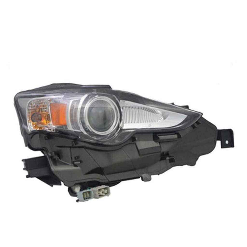Right headlamp assembly composite new CAPA certified aftermarket Lexus IS350 2014-2016