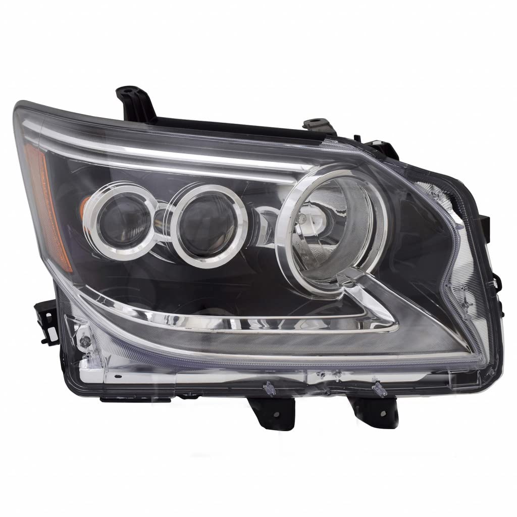 Right headlamp assembly composite new CAPA certified aftermarket Lexus GX460 2014-2019