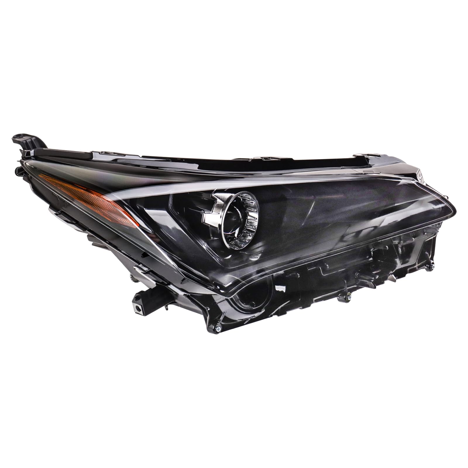 Right headlamp assembly composite new CAPA certified aftermarket Lexus NX300H 2018-2021