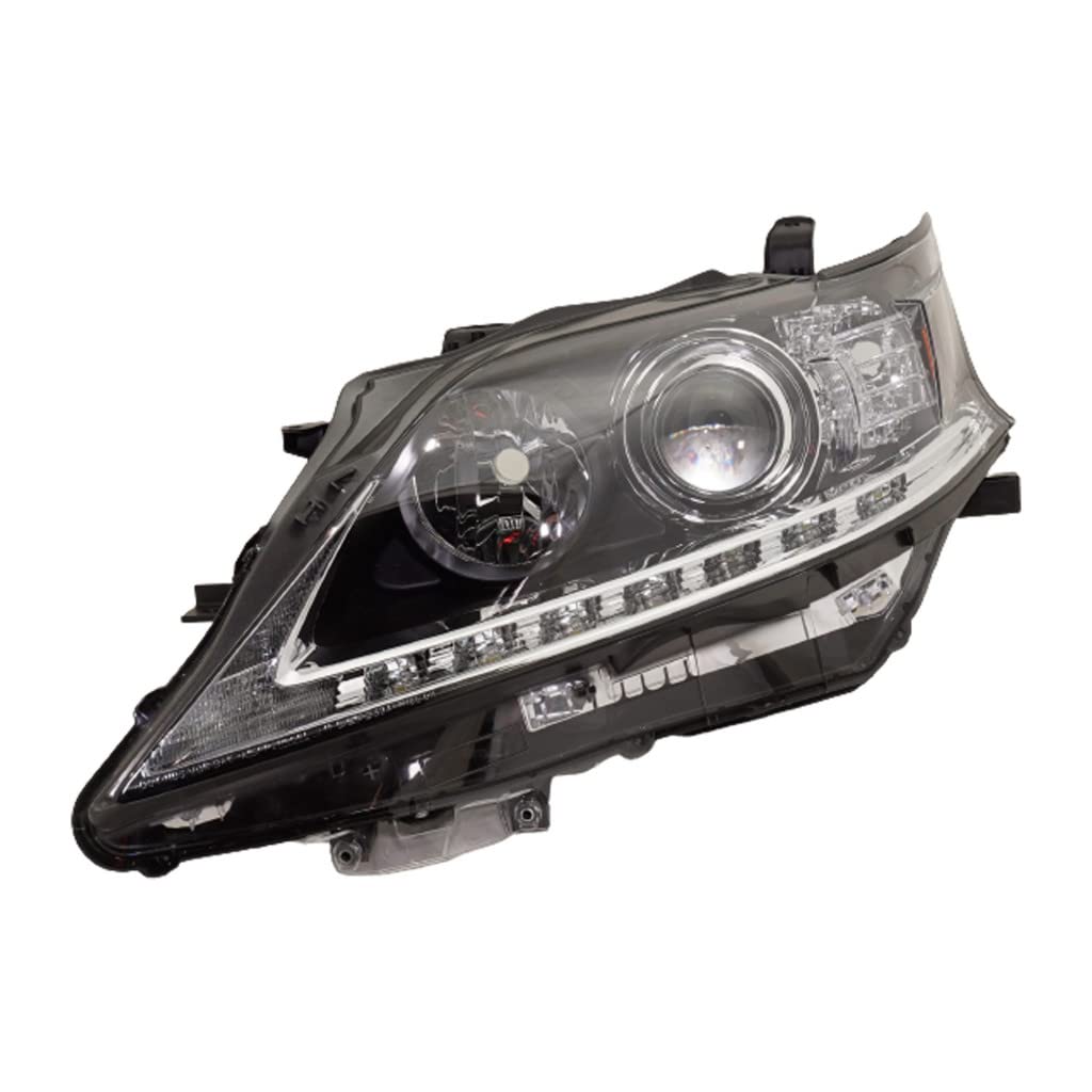 Left headlamp lens/housing new CAPA certified aftermarket Lexus RX350 2013-2015