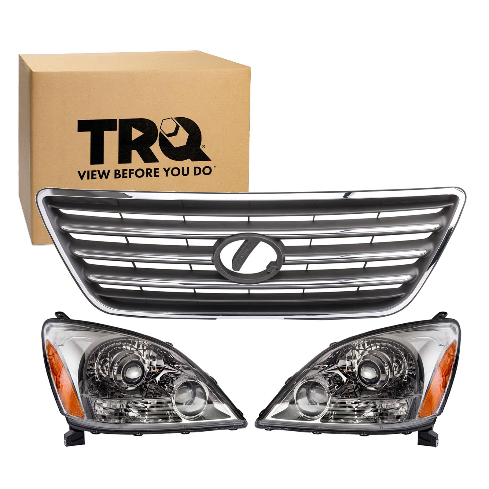 Faro derecho nuevo de reemplazo (aftermarket) Lexus GX470 2005-2009