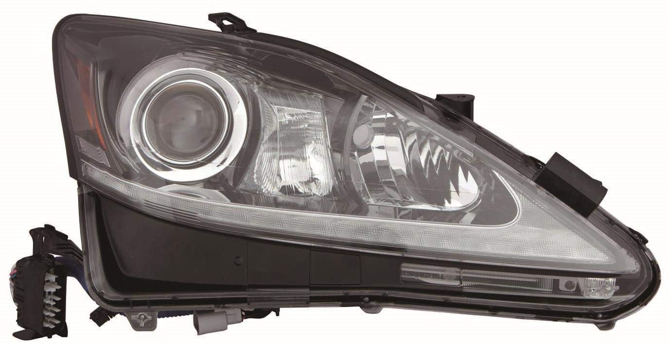 Right headlamp lens/housing new aftermarket replacement Lexus IS350 2011