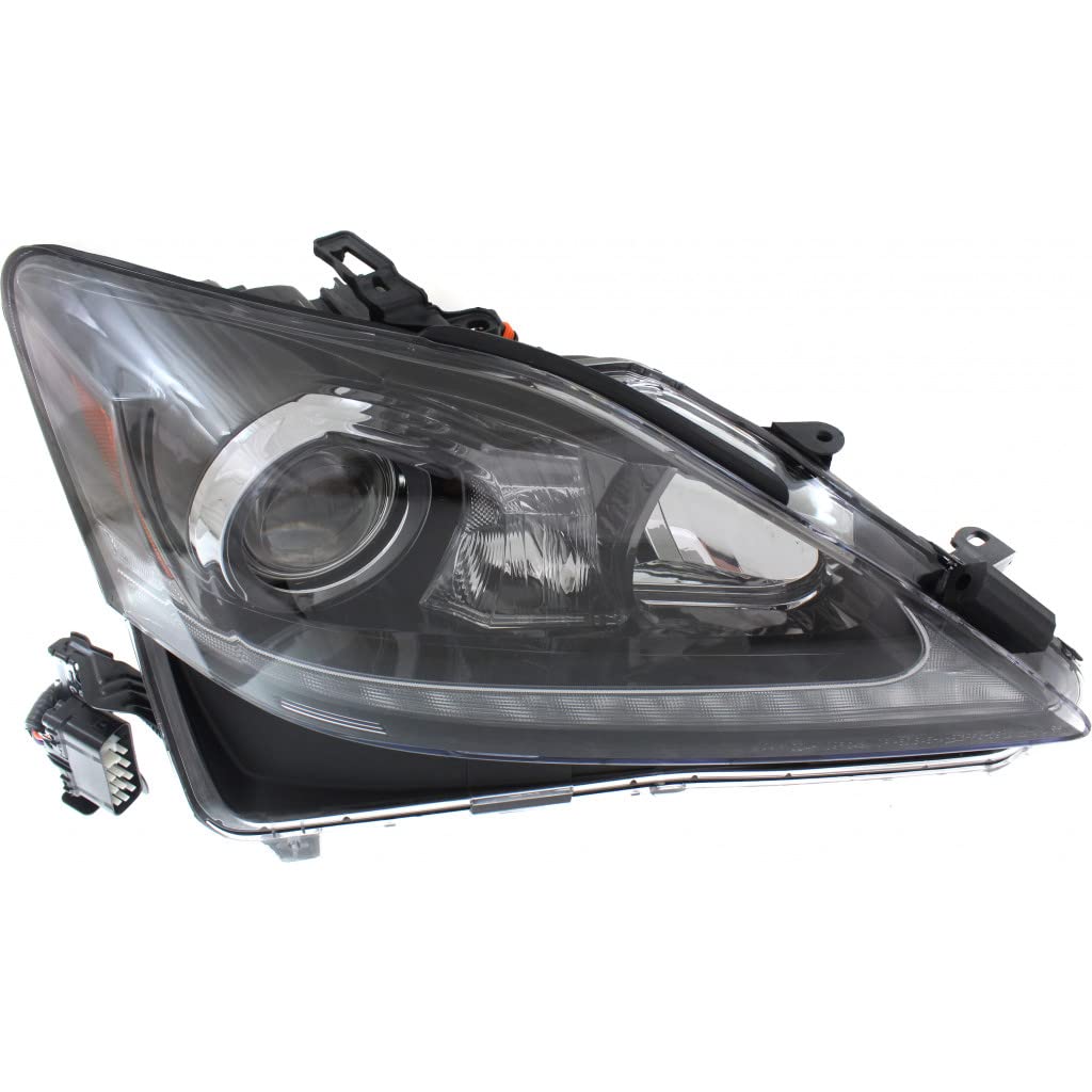 Right headlamp lens/housing new aftermarket replacement Lexus IS350 2012-2013