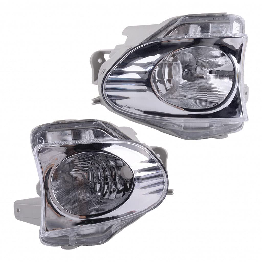Left fog lamp lens/housing new aftermarket replacement Lexus ES350 2010-2012