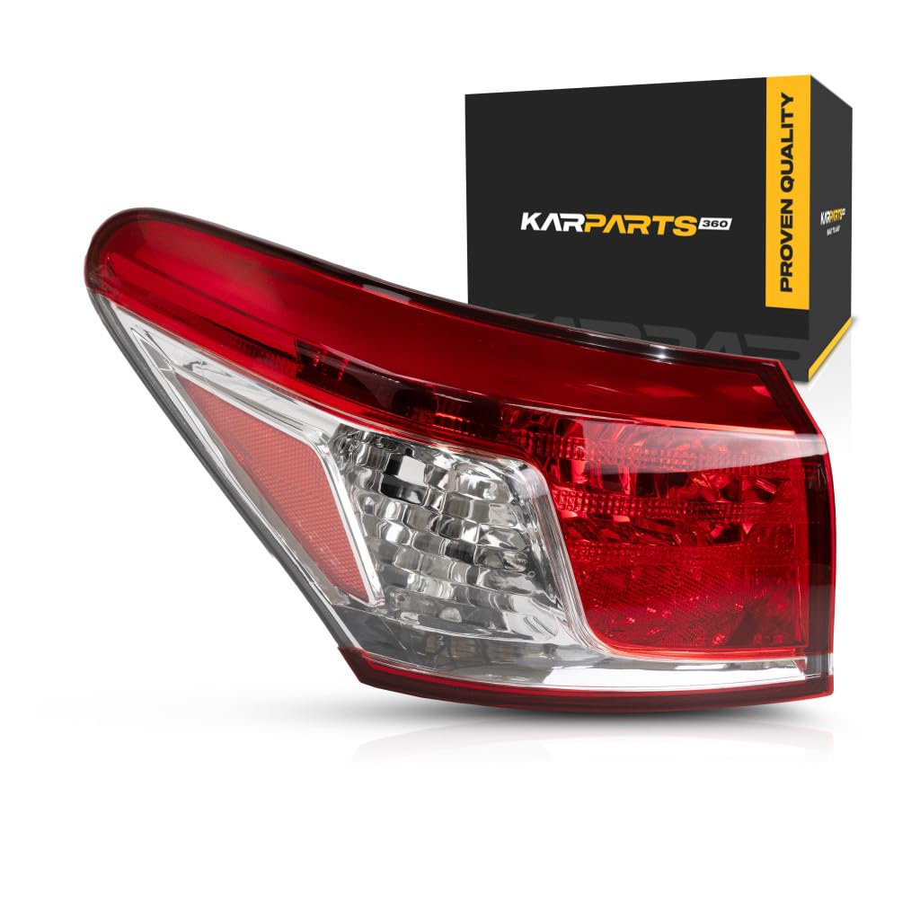 Left taillamp assembly outer new aftermarket replacement Lexus ES350 2010-2012