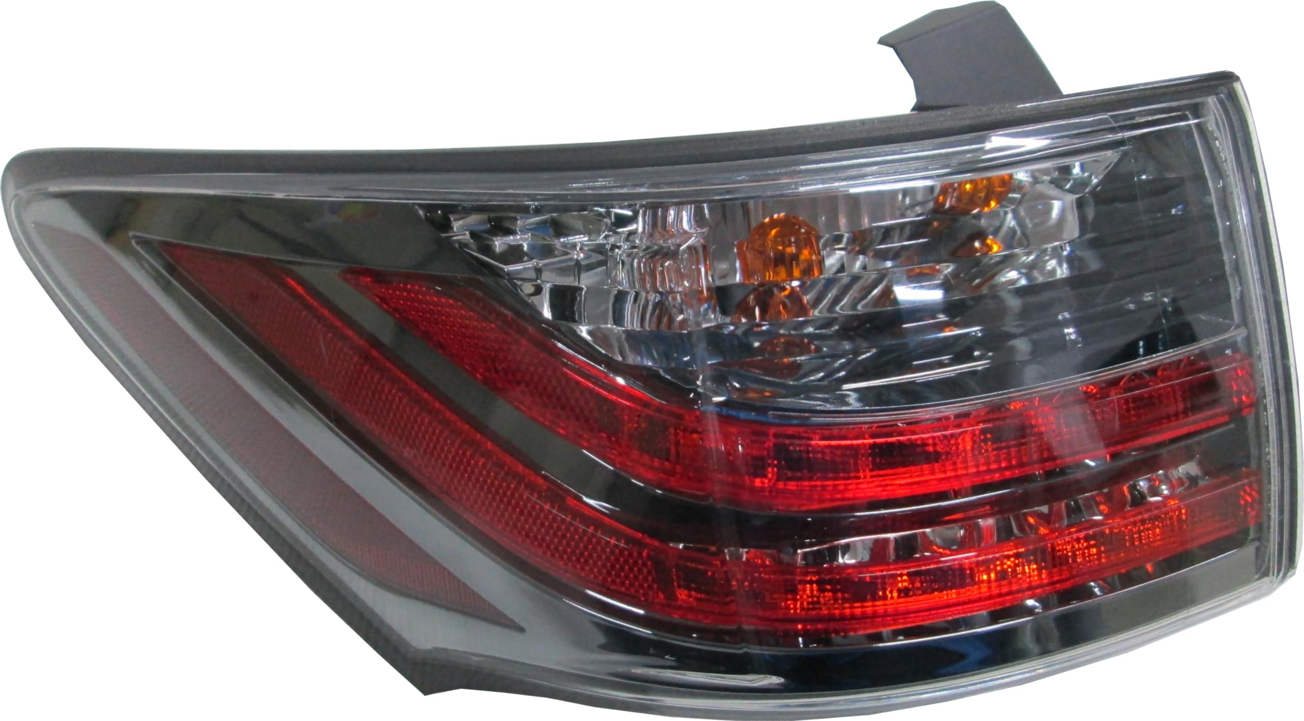 Left taillamp assembly outer new CAPA certified aftermarket Lexus CT200H 2011-2013