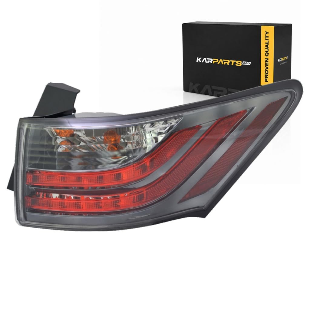 Right taillamp assembly outer new CAPA certified aftermarket Lexus CT200H 2011-2013