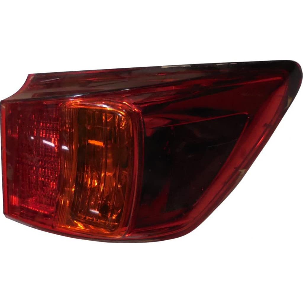 Right taillamp assembly outer new CAPA certified aftermarket Lexus IS250 2009-2010