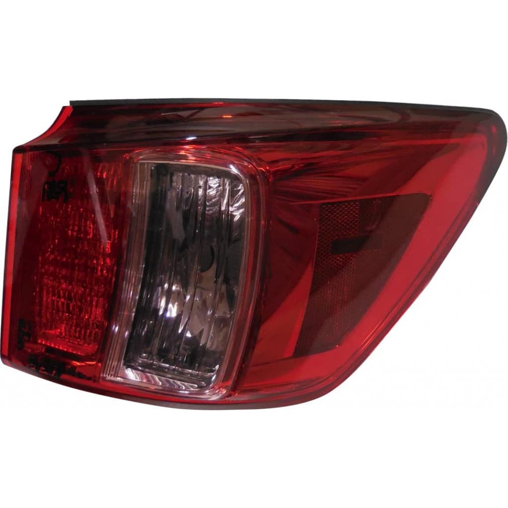 Right taillamp assembly outer new CAPA certified aftermarket Lexus IS250 2011-2013