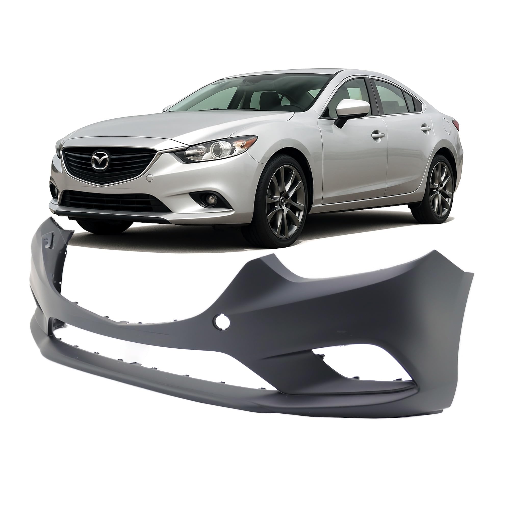 Defensa (parachoques) delantera nueva de reemplazo (aftermarket) Mazda 6 2014-2017