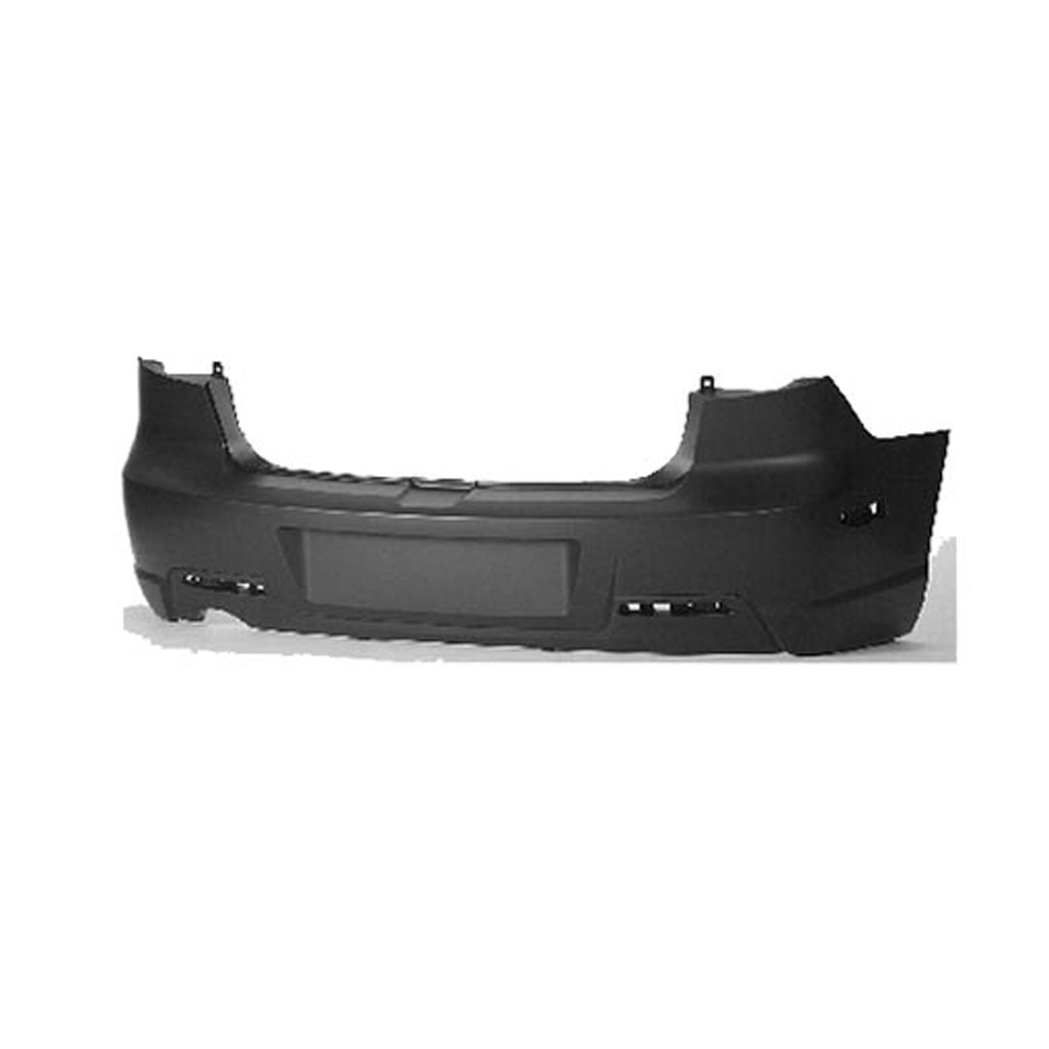 Rear bumper cover new aftermarket replacement Mazda 3 2007-2009