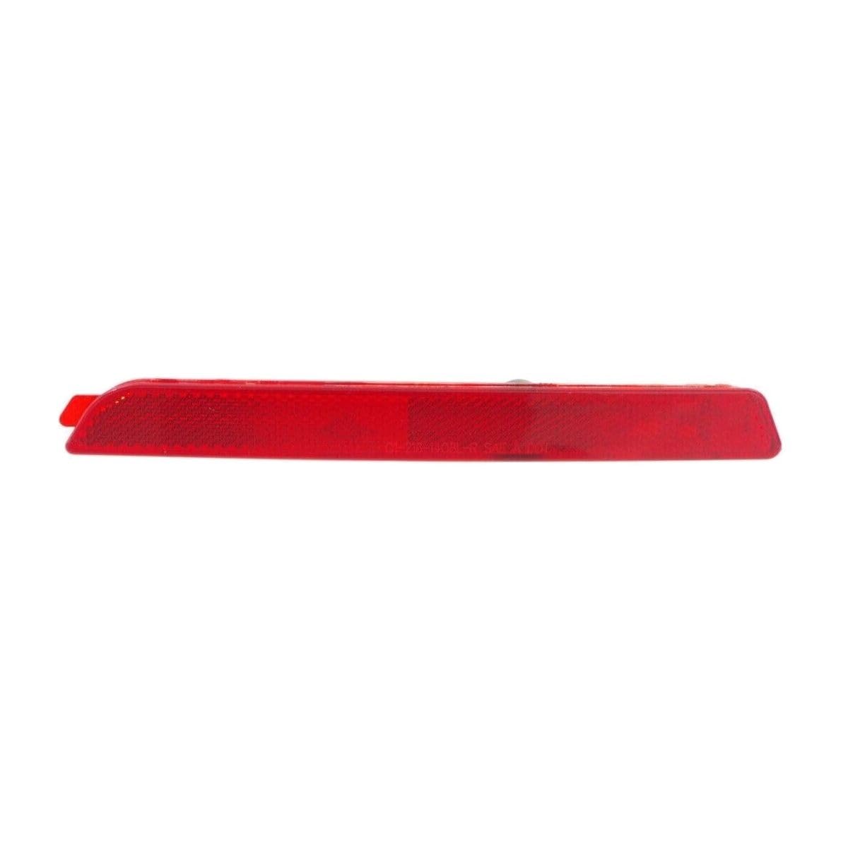 Left rear bumper reflector new CAPA certified aftermarket Mazda 3 2004-2009