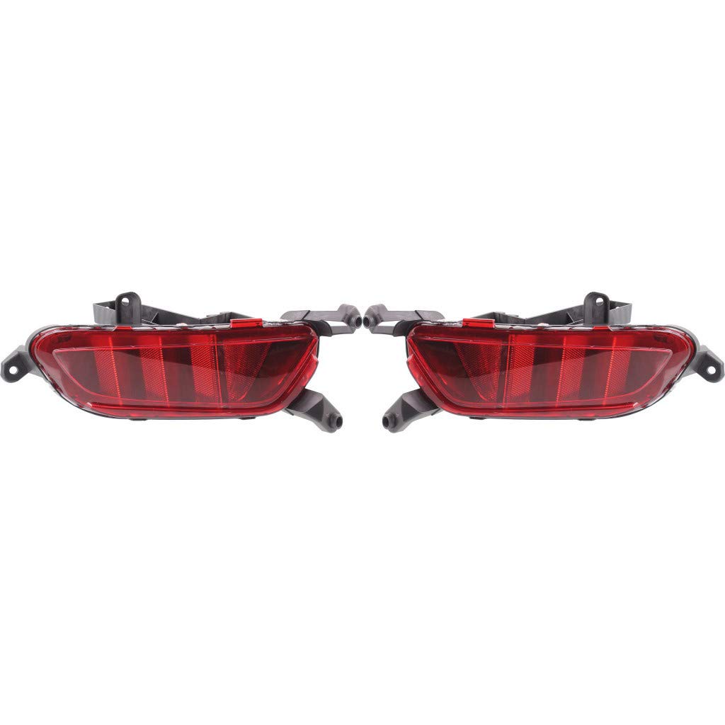 Left rear bumper reflector new aftermarket replacement Mazda CX-3 2016-2022