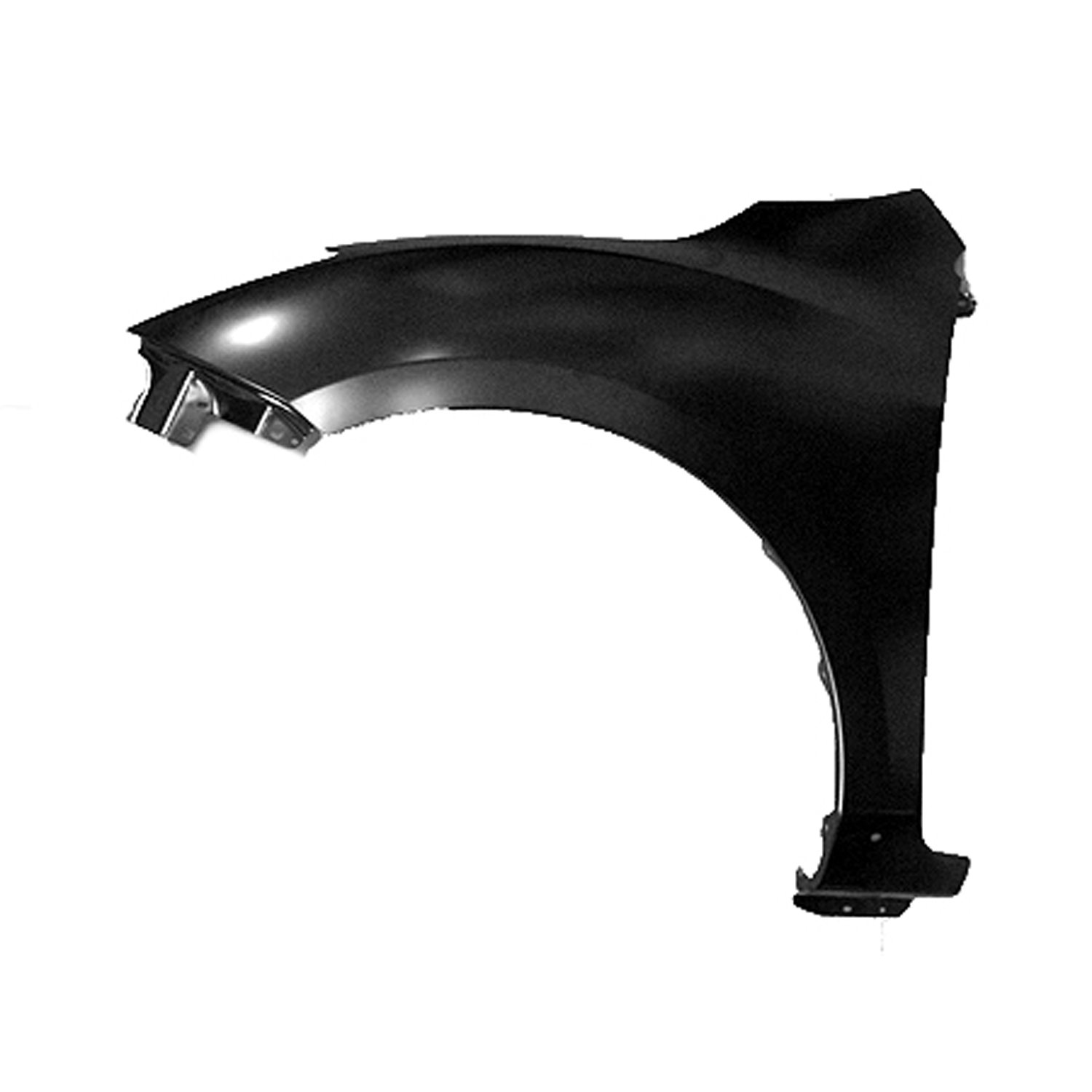 Left front fender assembly new CAPA certified aftermarket Mazda 3 2010-2011