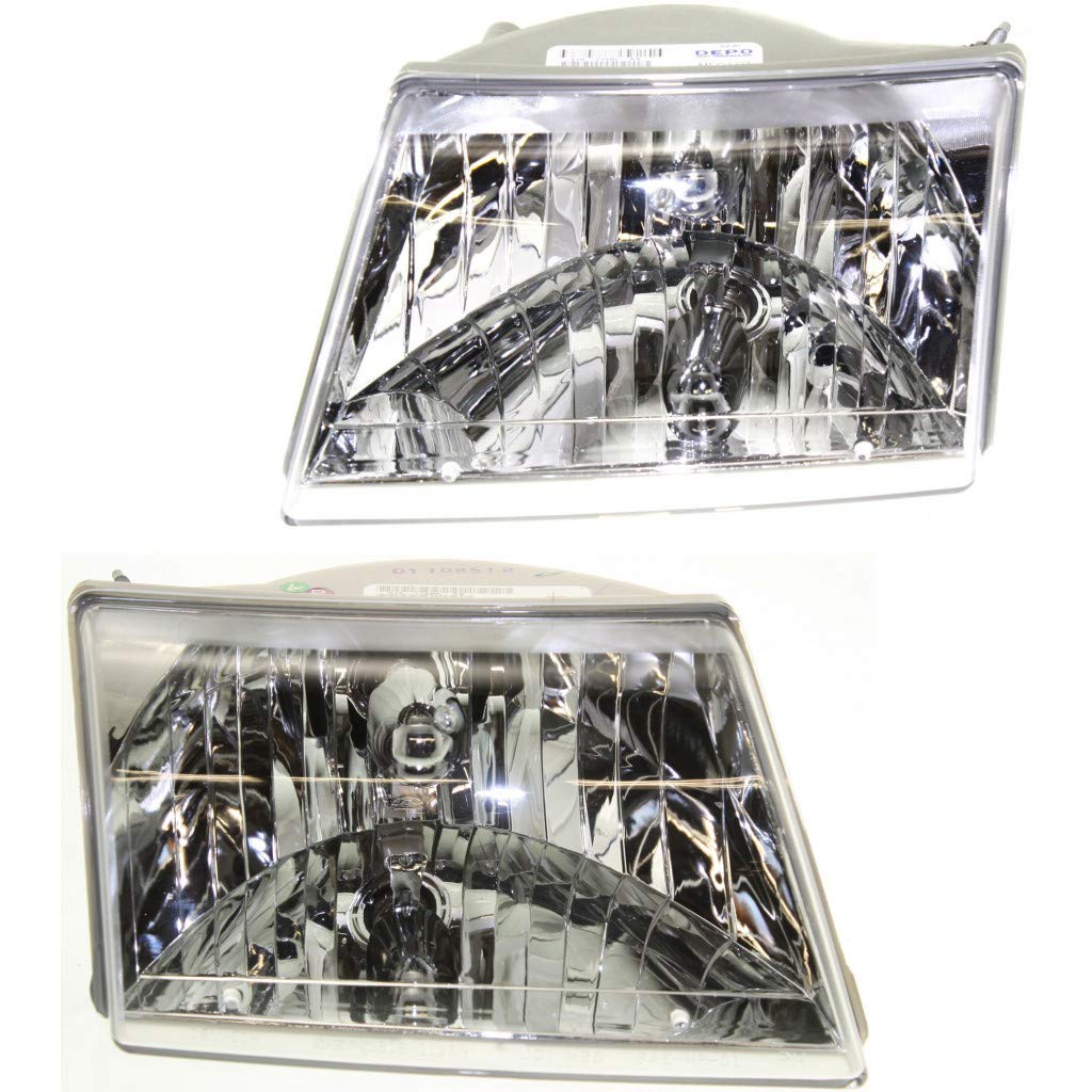 Right headlamp assembly composite new CAPA certified aftermarket Mazda B2300 2001-2010