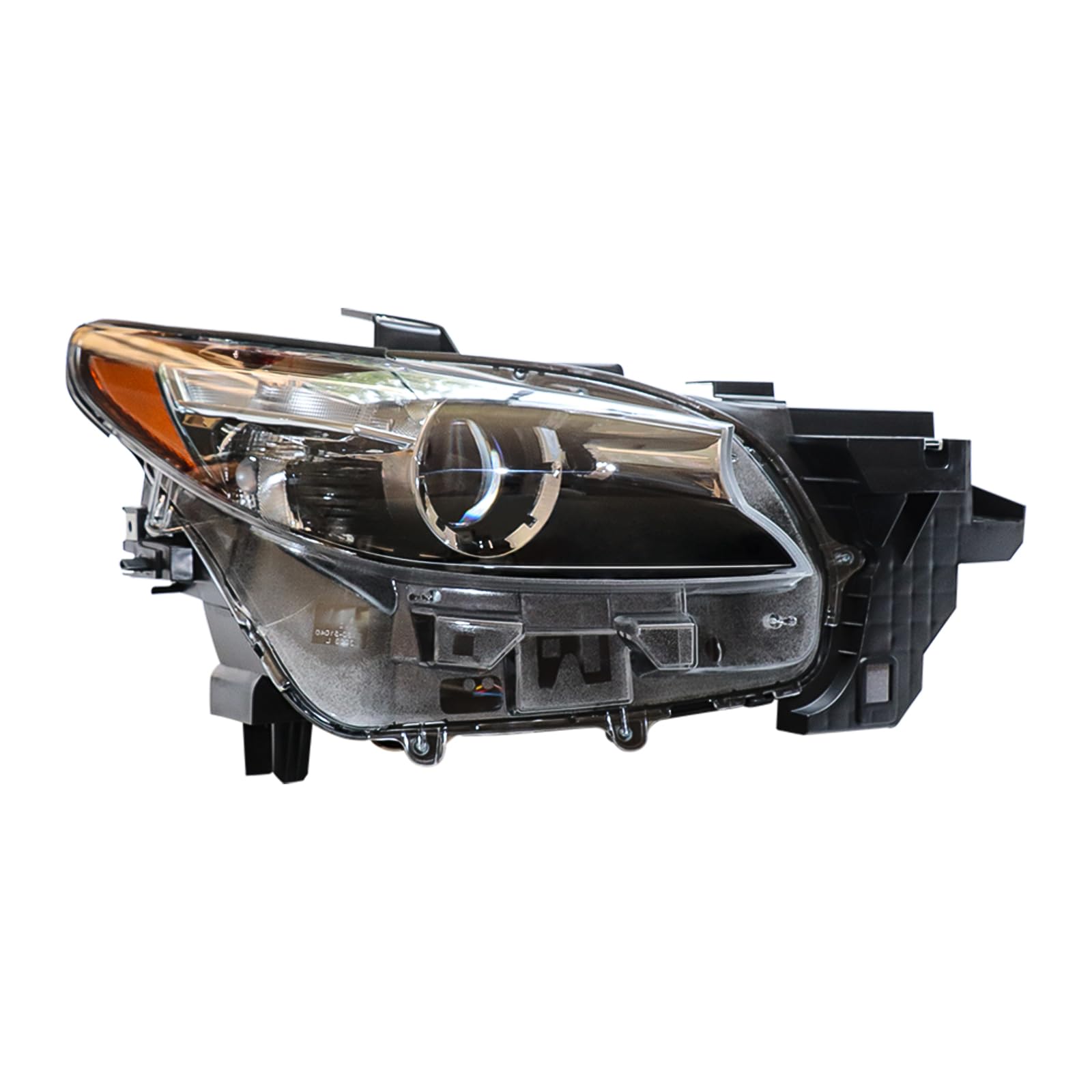Right headlamp assembly composite new CAPA certified aftermarket Mazda CX-9 2016-2023