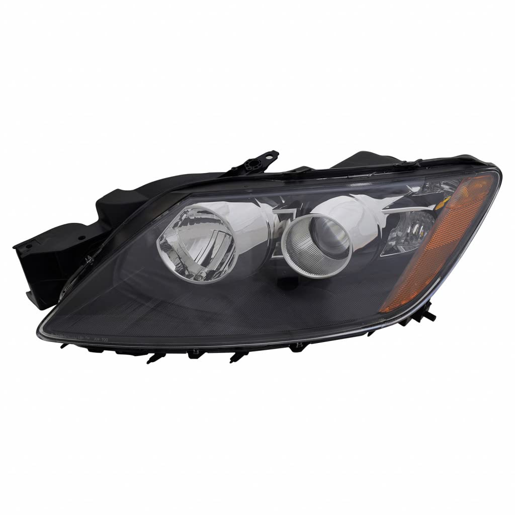 Left headlamp lens/housing new aftermarket replacement Mazda CX-7 2010-2011