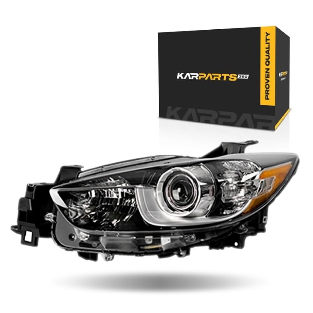 Left headlamp lens/housing new aftermarket replacement Mazda CX-5 2013-2015