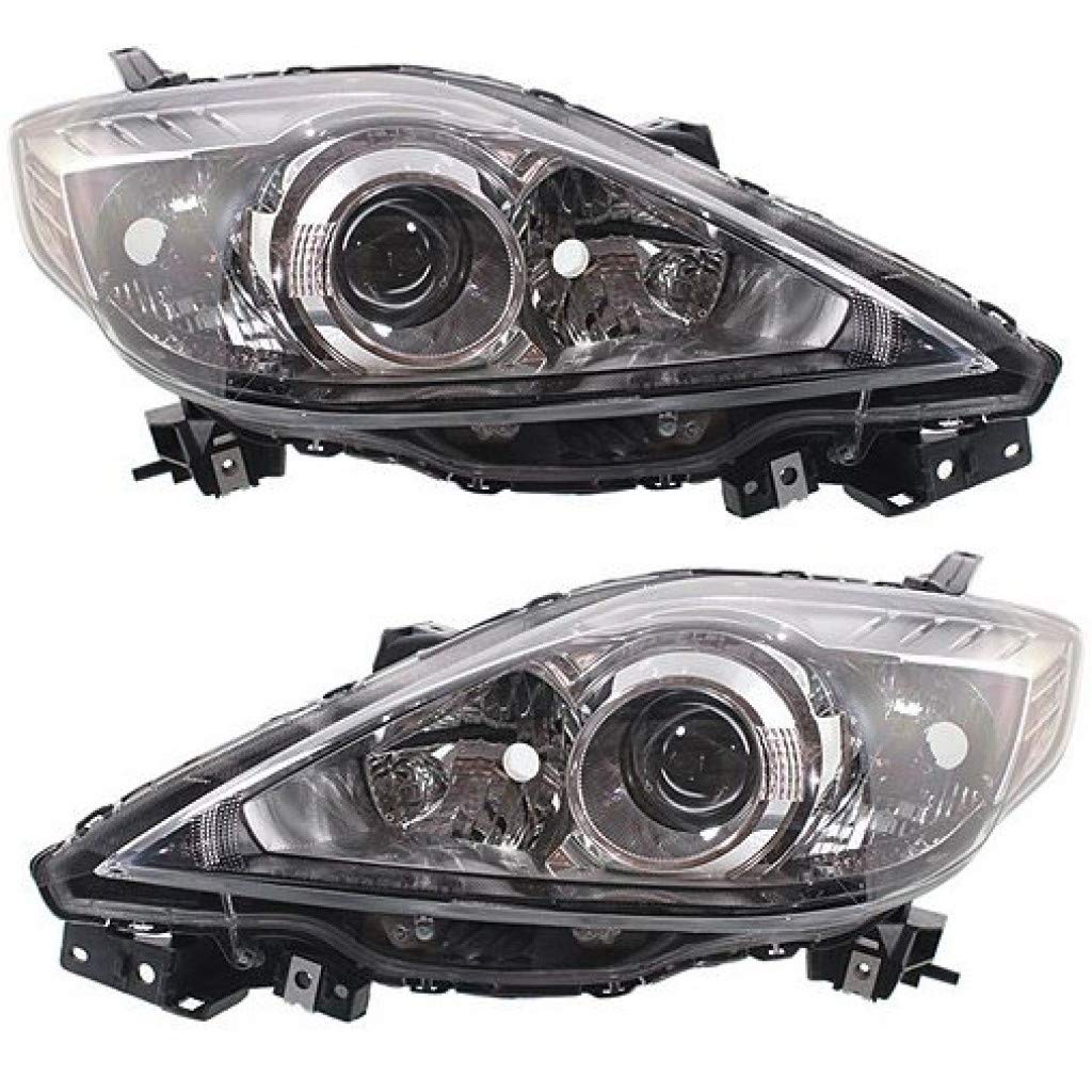 Right headlamp lens/housing new aftermarket replacement Mazda 5 2008-2009