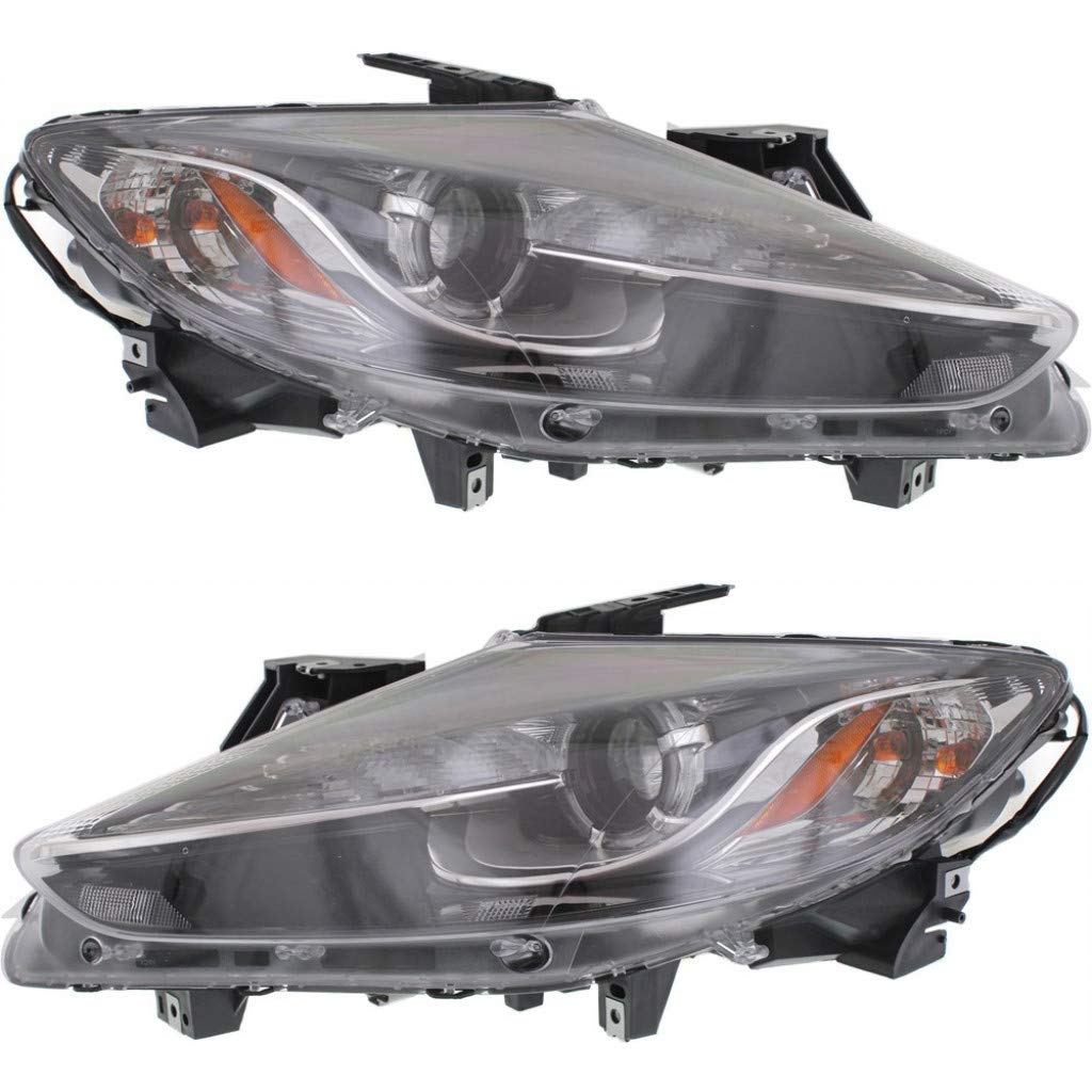 Right headlamp lens/housing new CAPA certified aftermarket Mazda CX-9 2013-2015