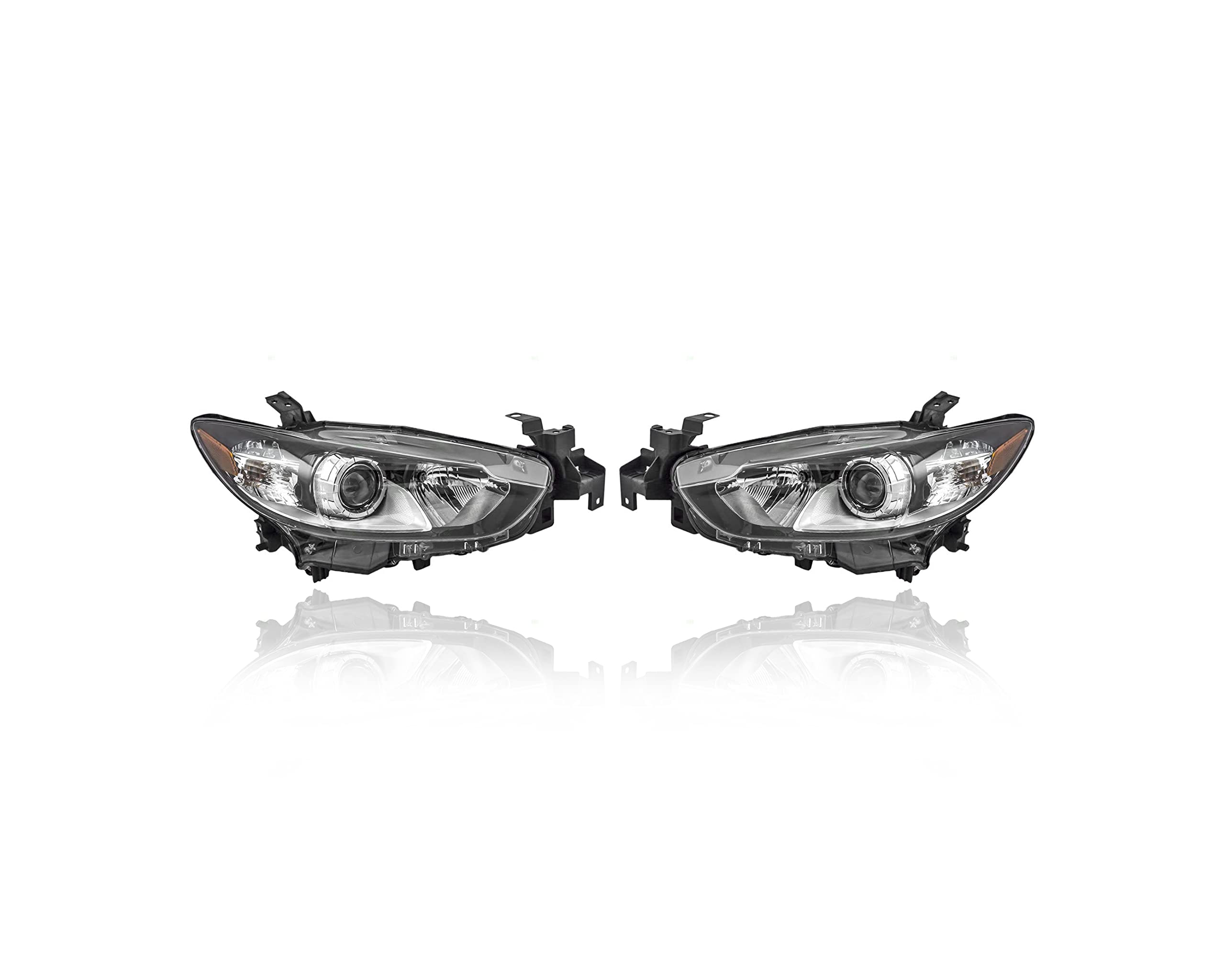 Right headlamp lens/housing new CAPA certified aftermarket Mazda 6 2014-2020