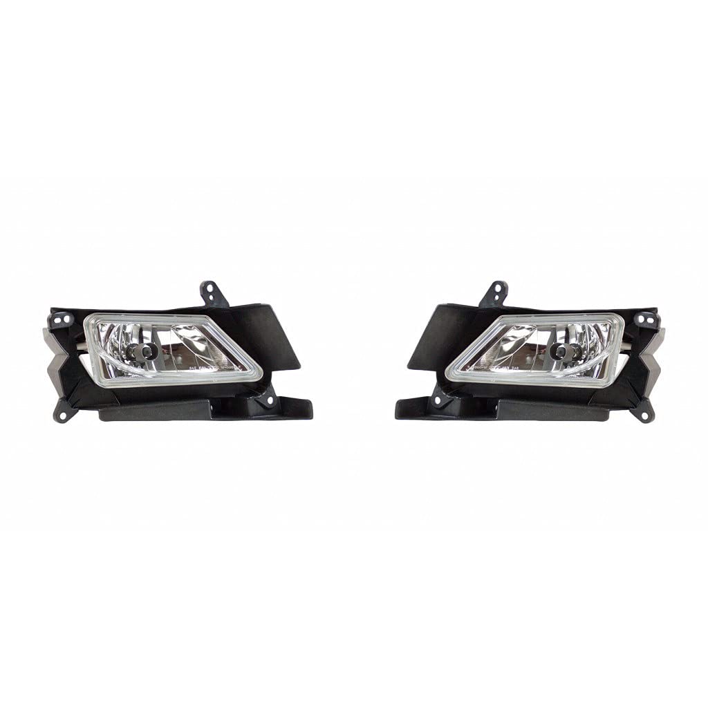 Right fog lamp assembly new aftermarket replacement Mazda 3 2010-2011