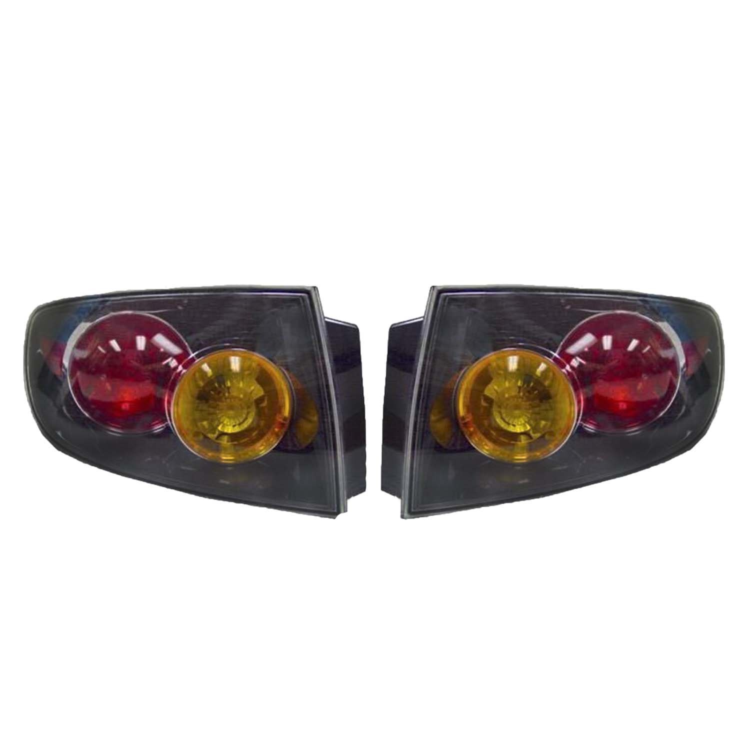 Left taillamp assembly new aftermarket replacement Mazda 3 2004-2006