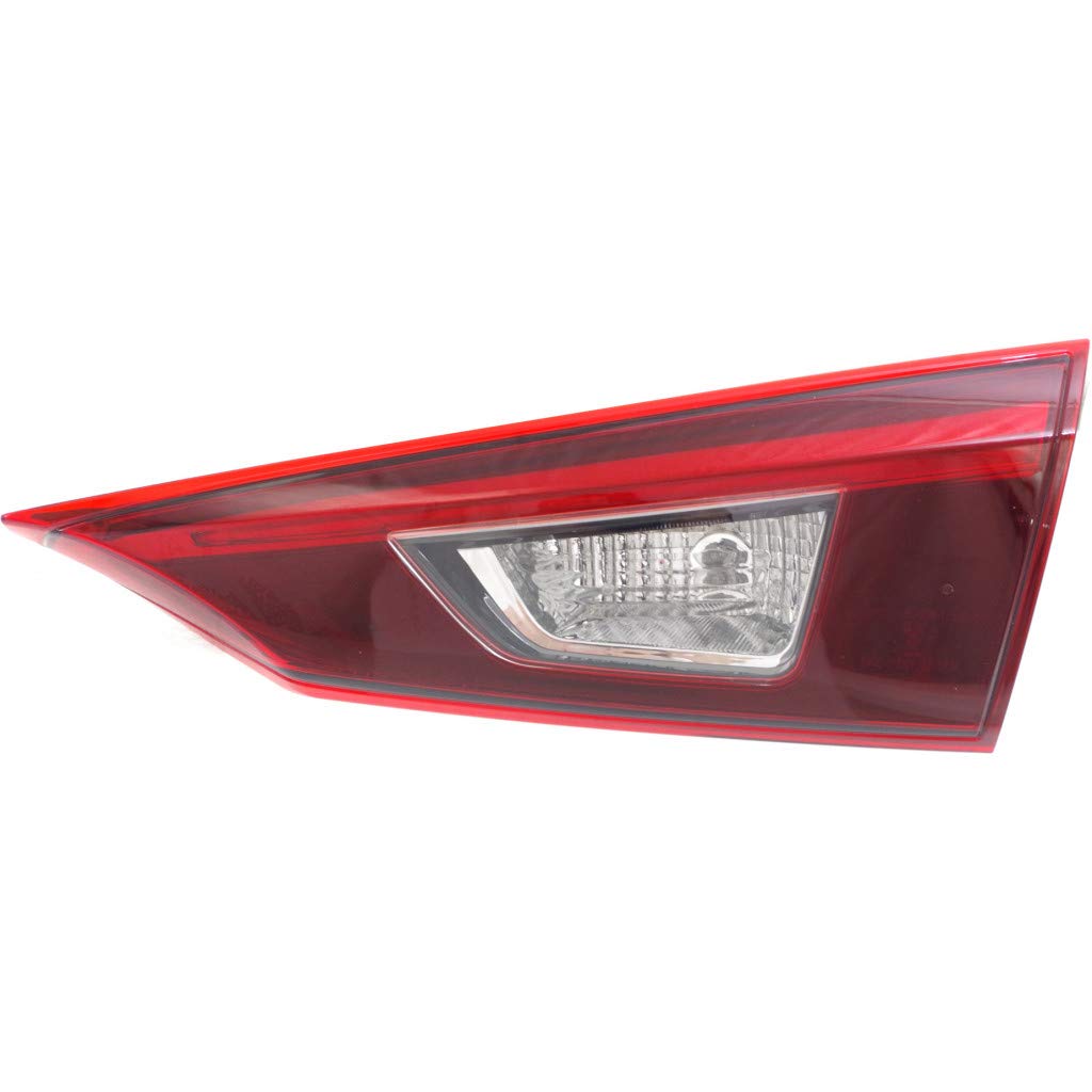 Right taillamp assembly inner new CAPA certified aftermarket Mazda 3 2014