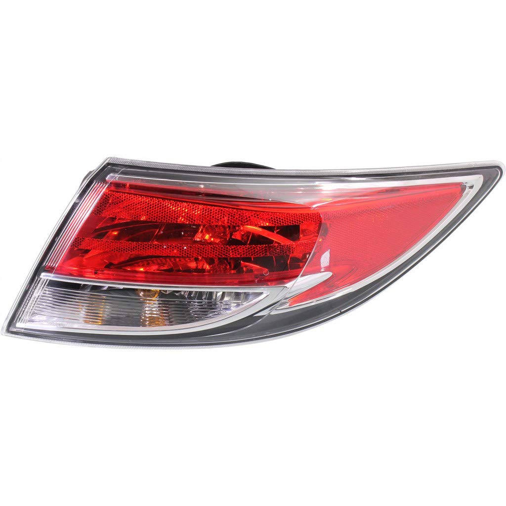 Right taillamp assembly outer new aftermarket replacement Mazda 6 2009-2013