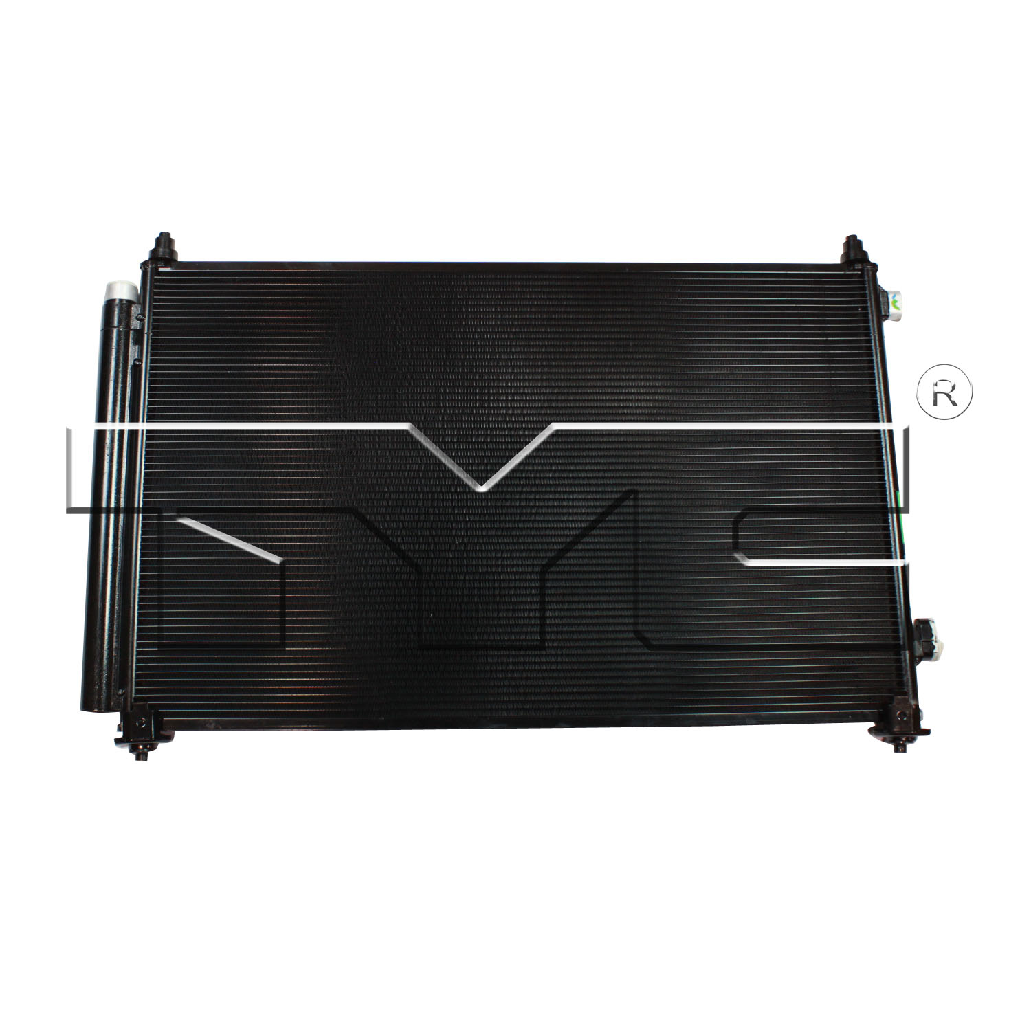 Air conditioning condenser new aftermarket replacement Mazda CX-9 2013-2015