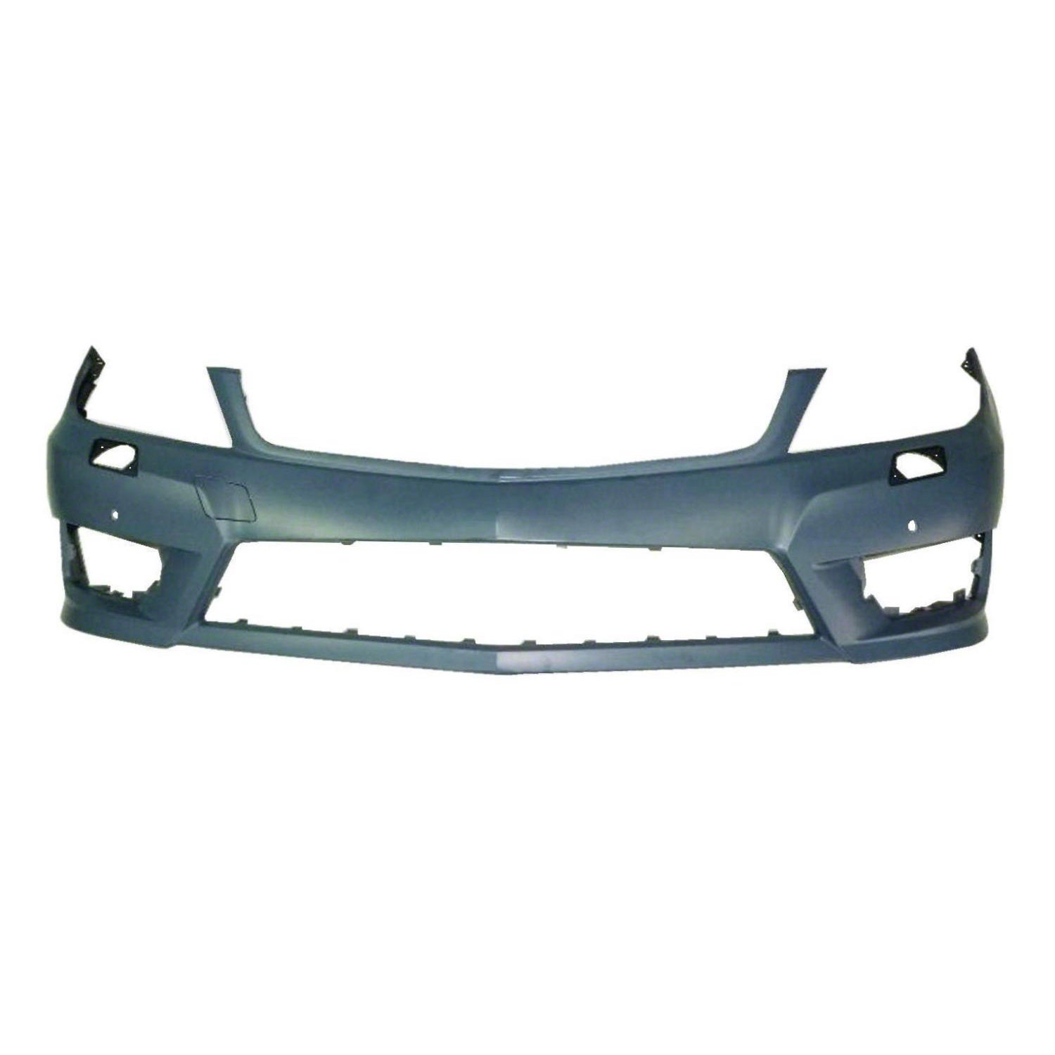 Front bumper cover new aftermarket replacement Mercedes-Benz C250 2012-2015