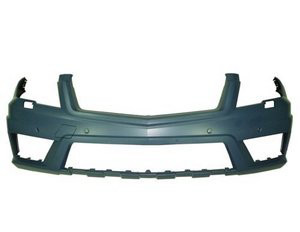 Front bumper cover new aftermarket replacement Mercedes-Benz GLK350 2010-2012