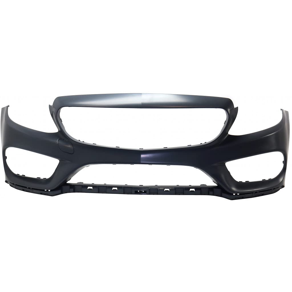 Front bumper cover new CAPA certified aftermarket Mercedes-Benz C300 2015-2018